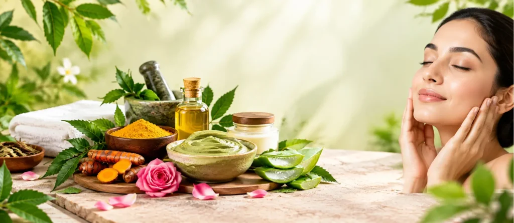 Ayurvedic skin care products